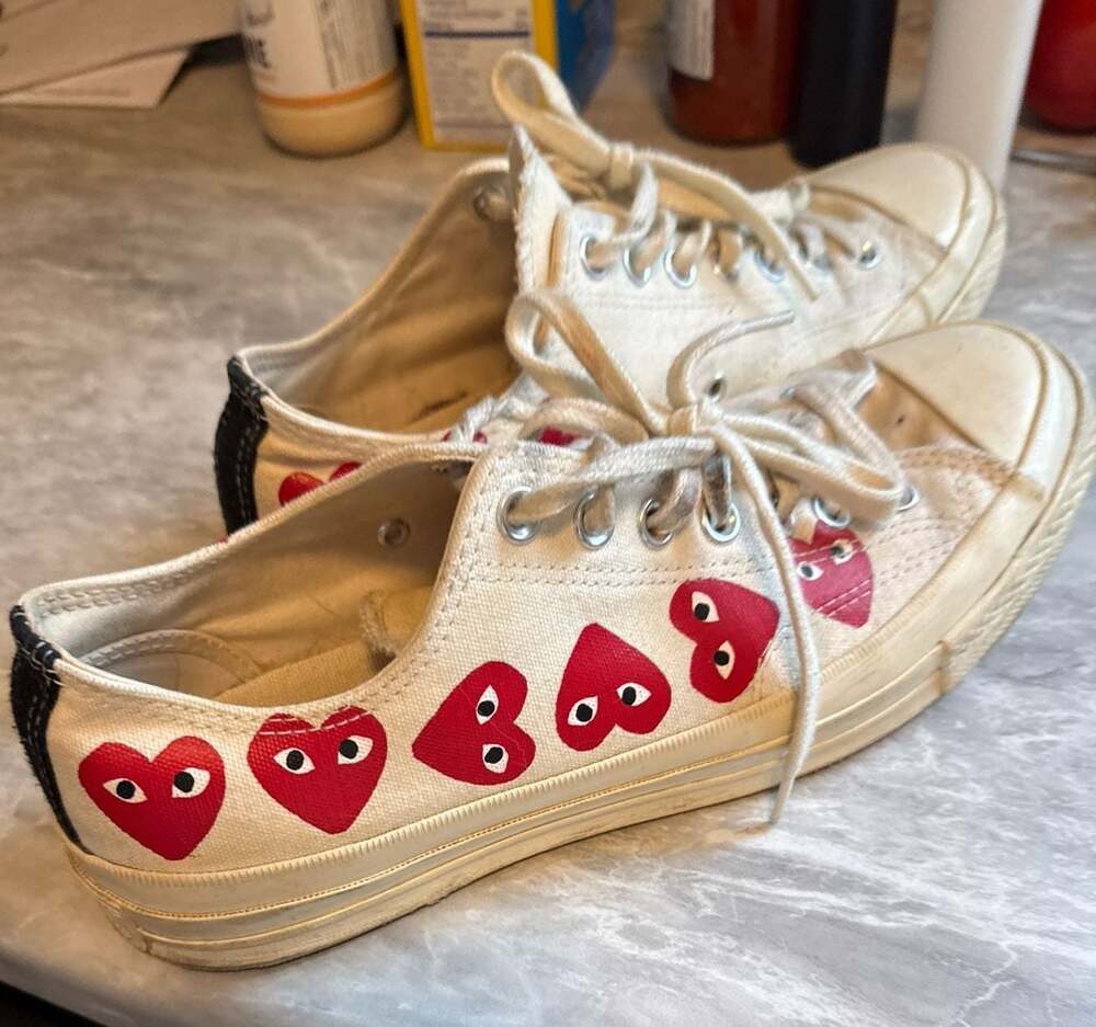 CDG Converse Comme Des Garcons PLAY Multi...